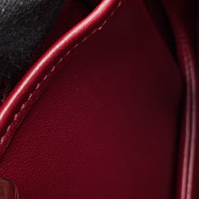 Load image into Gallery viewer, GUCCI Bamboo 1947 Top Handle Bag Rosso Ancora Red827815 Leather Size Small
