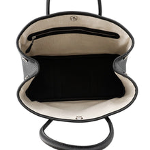 将图像加载到图库查看器中，HERMES Garden Party Black Negonda Leather Size TPM
