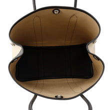 Load image into Gallery viewer, HERMES Garden Party Trench/Black Toile H Negonda Leather Size TPM
