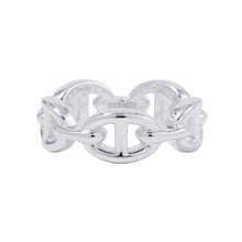 Load image into Gallery viewer, HERMES Chaine d&#39;Ancre Anchene Ring Size PM/52/#12 SV925
