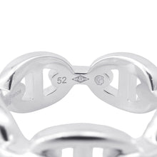 Load image into Gallery viewer, HERMES Chaine d&#39;Ancre Anchene Ring Size PM/52/#12 SV925

