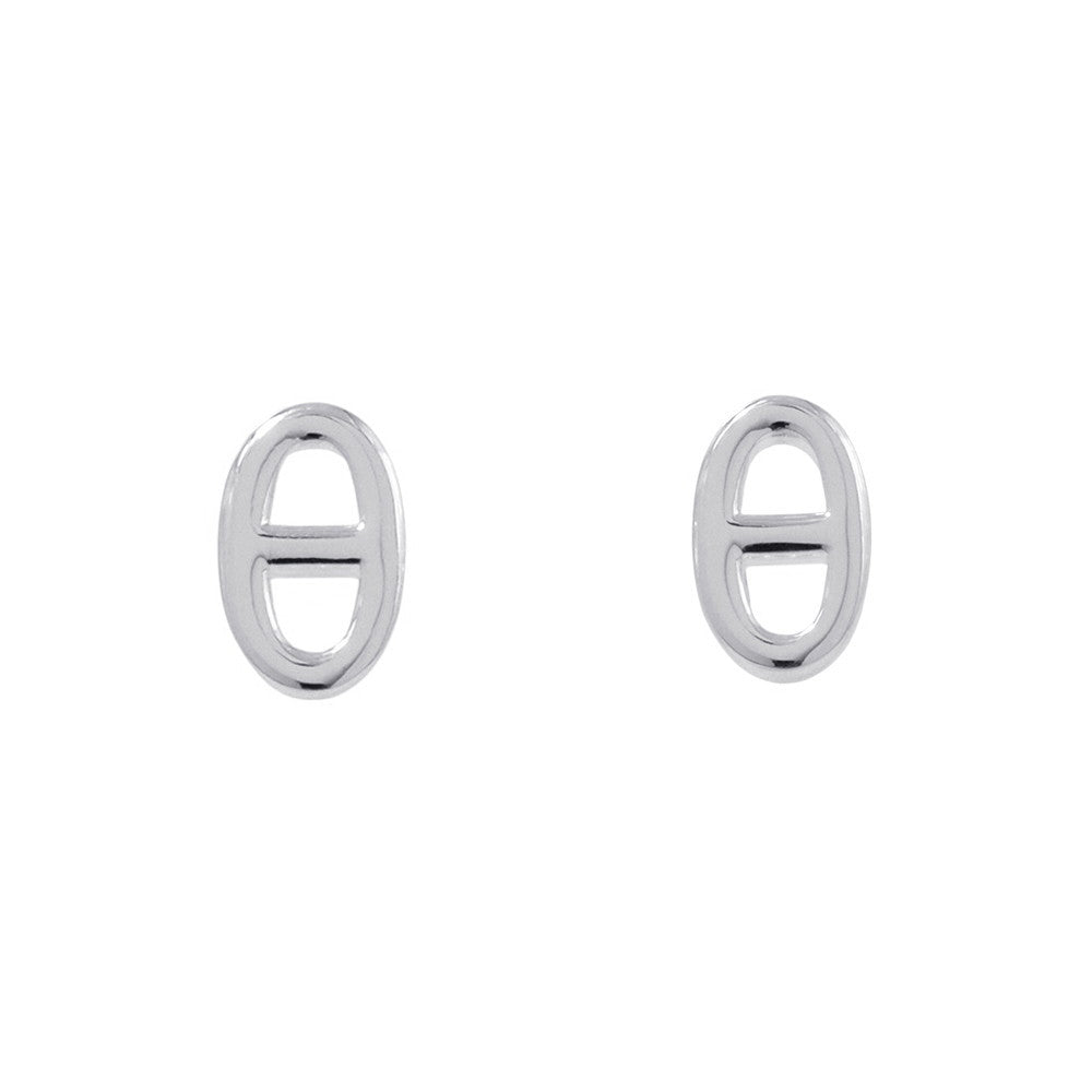 HERMES Chaine d'Ancre Farandole Earrings Size TPM SV925