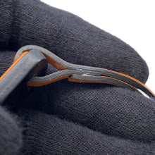 Load image into Gallery viewer, HERMES Oran Nano Bag Charm Pink/Natural Sable/Black Epsom Vache Hunter Leather Vaux Butler
