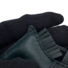 将图像加载到图库查看器中，HERMES Rodeo Malachite Lambskin Size PM
