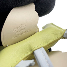 将图像加载到图库查看器中，HERMES Rodeo Pegasus Jaune Bull John / Blue Blum / Nata Lambskin Size PM
