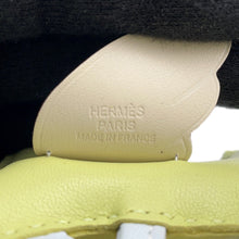 将图像加载到图库查看器中，HERMES Rodeo Pegasus Jaune Bull John / Blue Blum / Nata Lambskin Size PM
