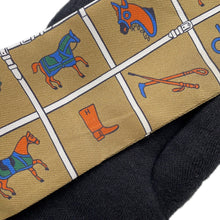 将图像加载到图库查看器中，HERMES Twilly Couvertures et Tenues de jour Mordre/Blanc/Blue Silk100%
