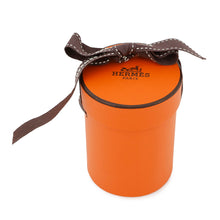 将图像加载到图库查看器中，HERMES Twilly Couvertures et Tenues de jour Vermillon /Beige/White Silk100%
