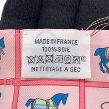 Load image into Gallery viewer, HERMES Twilly Couvertures et Tenues de jour Rose/Blue/Vert Silk100%
