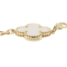 将图像加载到图库查看器中，Van Cleef &amp; Arpels Vintage Alhambra Necklace 10 MotifsVCARA42800 18K Yellow Gold
