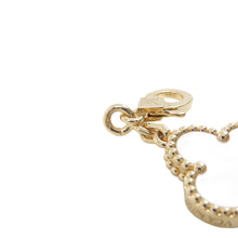 将图像加载到图库查看器中，Van Cleef &amp; Arpels Vintage Alhambra Necklace 10 MotifsVCARA42800 18K Yellow Gold
