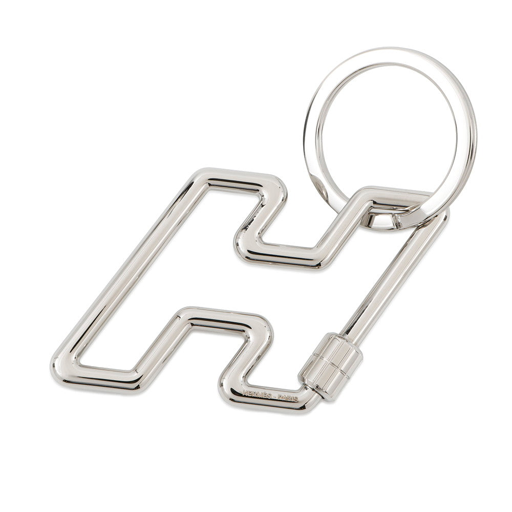 HERMES H.2Speed Key Ring SilverH077245FJ00 Metal