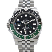 将图像加载到图库查看器中，ROLEX GMT Master II W40mm Stainless Steel Black Dial126720VTNR
