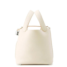 将图像加载到图库查看器中，HERMES Picotin Lock Craie Taurillon Clemence Size PM
