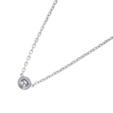 将图像加载到图库查看器中，CARTIER Damn Necklace Size XSB7224515 18K White Gold
