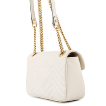 Load image into Gallery viewer, GUCCI GG Marmont ChainShoulder Bag Beige443497 Leather
