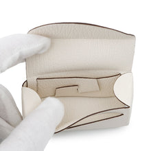 将图像加载到图库查看器中，HERMES Lip Case Miroir Nata Chevre Myzore Goatskin

