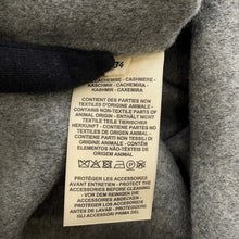 将图像加载到图库查看器中，HERMES Long vest Size 36 Gray4H0101DA Cashmere100%
