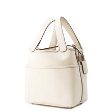 Load image into Gallery viewer, HERMES Picotin Lock Cargo Nata Swift Leather Toile Goelan Size PM
