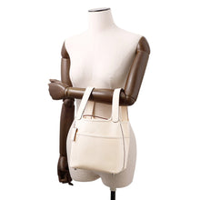 Load image into Gallery viewer, HERMES Picotin Lock Cargo Nata Swift Leather Toile Goelan Size PM
