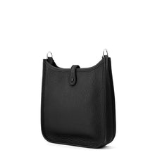 将图像加载到图库查看器中，HERMES Evelyne Long Black Taurillon Clemence Size TPM
