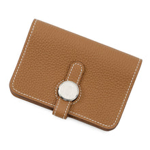 Load image into Gallery viewer, HERMES Dogon Card Case Gold Togo Leather
