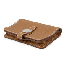 Load image into Gallery viewer, HERMES Dogon Card Case Gold Togo Leather
