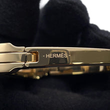 将图像加载到图库查看器中，HERMES Gloves Holder &quot;Ideal&quot; Nata Metal
