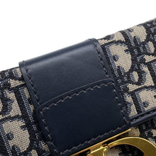 Load image into Gallery viewer, Dior Oblique Montaigne NavyM9204UTZQ Canvas Leather

