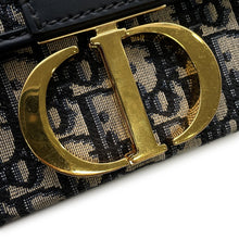 Load image into Gallery viewer, Dior Oblique Montaigne NavyM9204UTZQ Canvas Leather
