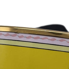 Load image into Gallery viewer, HERMES Email Bangle Size TGM Yellow/Light Blue/Gold Metal Cloisonne
