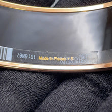 Load image into Gallery viewer, HERMES Email Bangle Size GM Pink/Orange/Gold Metal Cloisonne
