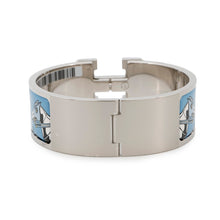 Load image into Gallery viewer, HERMES Clic Clac H Size PM Ecume/Silver Metal Enamel
