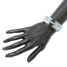 Load image into Gallery viewer, HERMES Clic Clac H Size PM Ecume/Silver Metal Enamel
