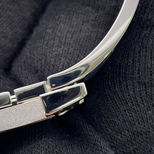Load image into Gallery viewer, HERMES Clic Clac H Size PM Ecume/Silver Metal Enamel
