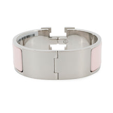 Load image into Gallery viewer, HERMES Clic Clac H Size PM Rose Candor/Silver Metal Enamel
