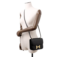 将图像加载到图库查看器中，HERMES Constance3 Miroir Black Epsom Size Mini
