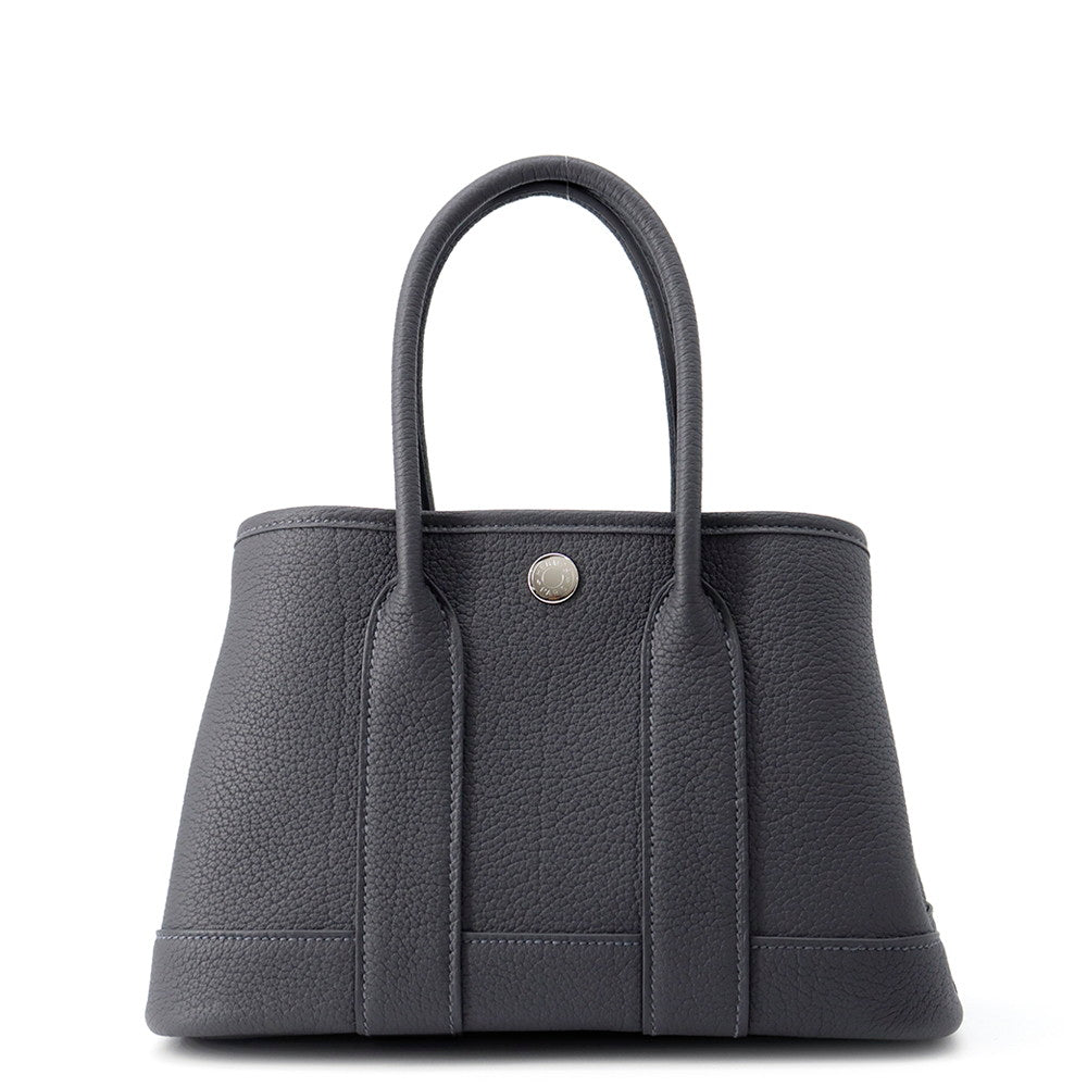 HERMES Neo Garden Ardoise Negonda Leather Size 23