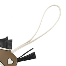 将图像加载到图库查看器中，HERMES Rodeo Loveo Cool Black/Etoupe/Craie Lambskin Size PM
