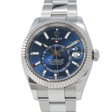 Load image into Gallery viewer, ROLEX Sky-Dweller W42mm Stainless Steel K18WG Bright Blue Dial336934
