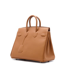 将图像加载到图库查看器中，HERMES Birkin Shadow Gold Swift Leather Size 25
