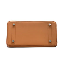 将图像加载到图库查看器中，HERMES Birkin Shadow Gold Swift Leather Size 25
