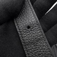将图像加载到图库查看器中，HERMES Steve Light Junior Black Togo Leather
