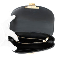 Load image into Gallery viewer, CELINE Teen Nino 2-Way Handbag Black118113GG2.38NO Smooth Satined Calf Leather
