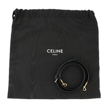 Load image into Gallery viewer, CELINE Teen Nino 2-Way Handbag Black118113GG2.38NO Smooth Satined Calf Leather
