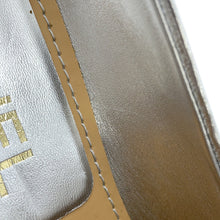 Load image into Gallery viewer, CHANEL CC logo loafers SilverG45663 Leather Size 37C
