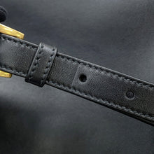 将图像加载到图库查看器中，PRADA 2way Handbag BlackBN2626 Leather
