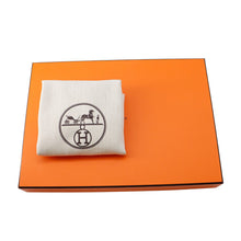 将图像加载到图库查看器中，HERMES Herbag zip Blue Indigo/Black Vache Hunter Leather Toile Military Size Mini
