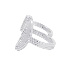 将图像加载到图库查看器中，HERMES Chaine d&#39;Ancre24 Double Ring Size TGM/53/#13 SV925
