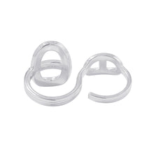 将图像加载到图库查看器中，HERMES Chaine d&#39;Ancre24 Double Ring Size TGM/53/#13 SV925
